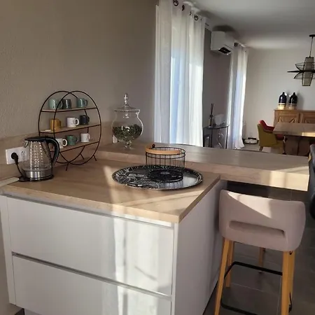 Appartement La Catalane Cosy, Wifi, Parking, Terrasse